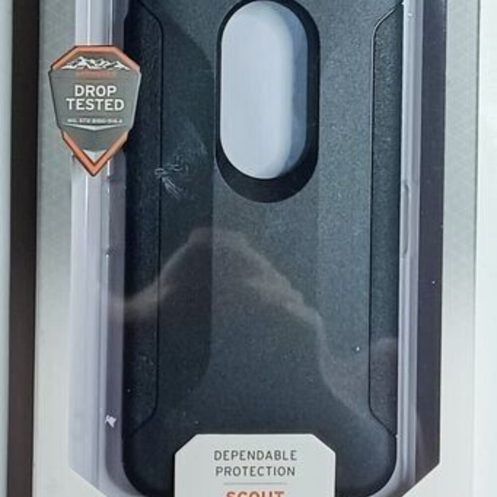 Motorola Moto G7 Play UAG Urban Armor Gear Scout Series Case - Black NEW